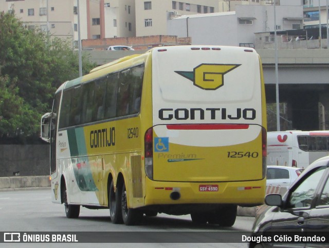 Empresa Gontijo de Transportes 12540 na cidade de Belo Horizonte, Minas Gerais, Brasil, por Douglas Célio Brandao. ID da foto: 8056394.