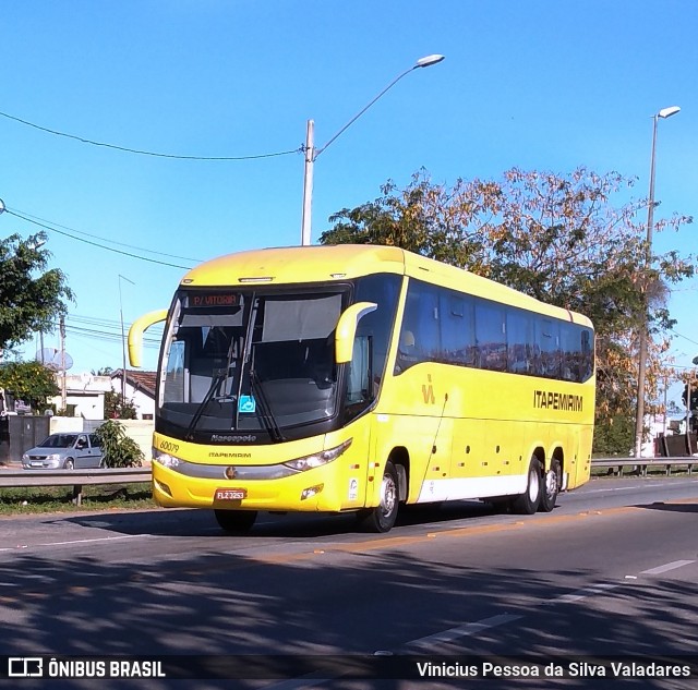 Viação Itapemirim 60079 na cidade de Campos dos Goytacazes, Rio de Janeiro, Brasil, por Vinicius Pessoa da Silva Valadares. ID da foto: 8055775.