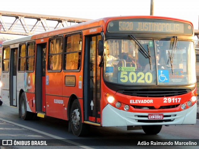 Transbus Transportes > Gávea Transportes 29117 na cidade de Belo Horizonte, Minas Gerais, Brasil, por Adão Raimundo Marcelino. Número da foto: #8056998.