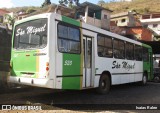 Viação São Miguel Santos Dumont 520 na cidade de Santos Dumont, Minas Gerais, Brasil, por Isaias Ralen. Número da foto: #:id.