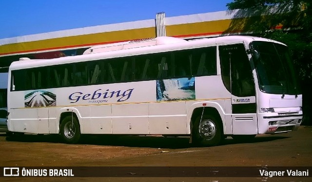 Gebing & Quevedo Transporte Coletivo 8399 na cidade de Foz do Iguaçu, Paraná, Brasil, por Vagner Valani. Número da foto: #7979608.