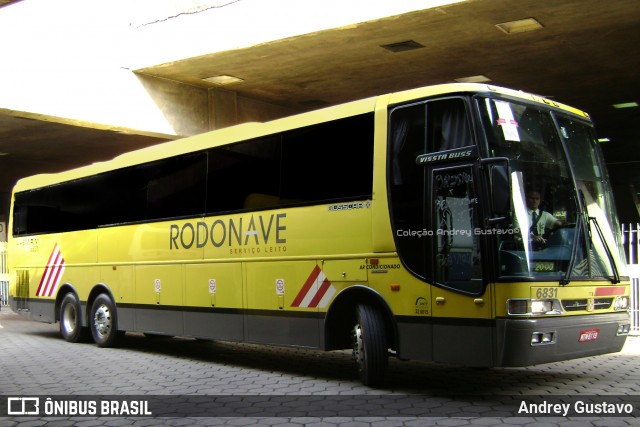 Viação Itapemirim 6831 na cidade de Belo Horizonte, Minas Gerais, Brasil, por Andrey Gustavo. Número da foto: #7980088.