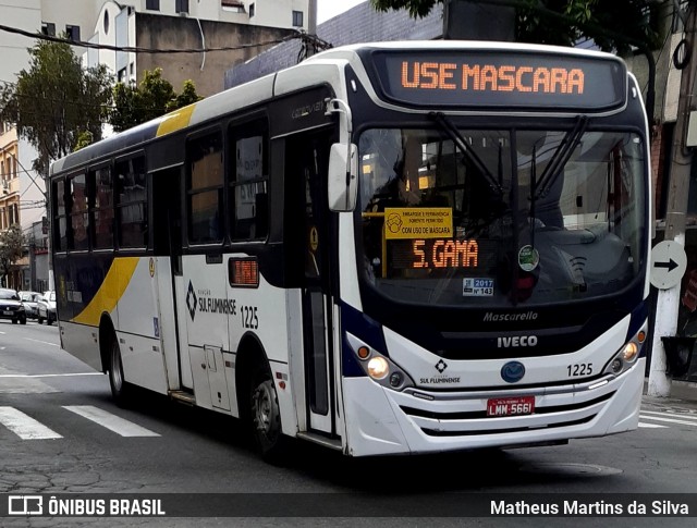 Viação Sul Fluminense 1225 na cidade de Volta Redonda, Rio de Janeiro, Brasil, por Matheus Martins da Silva. ID da foto: 7978658.