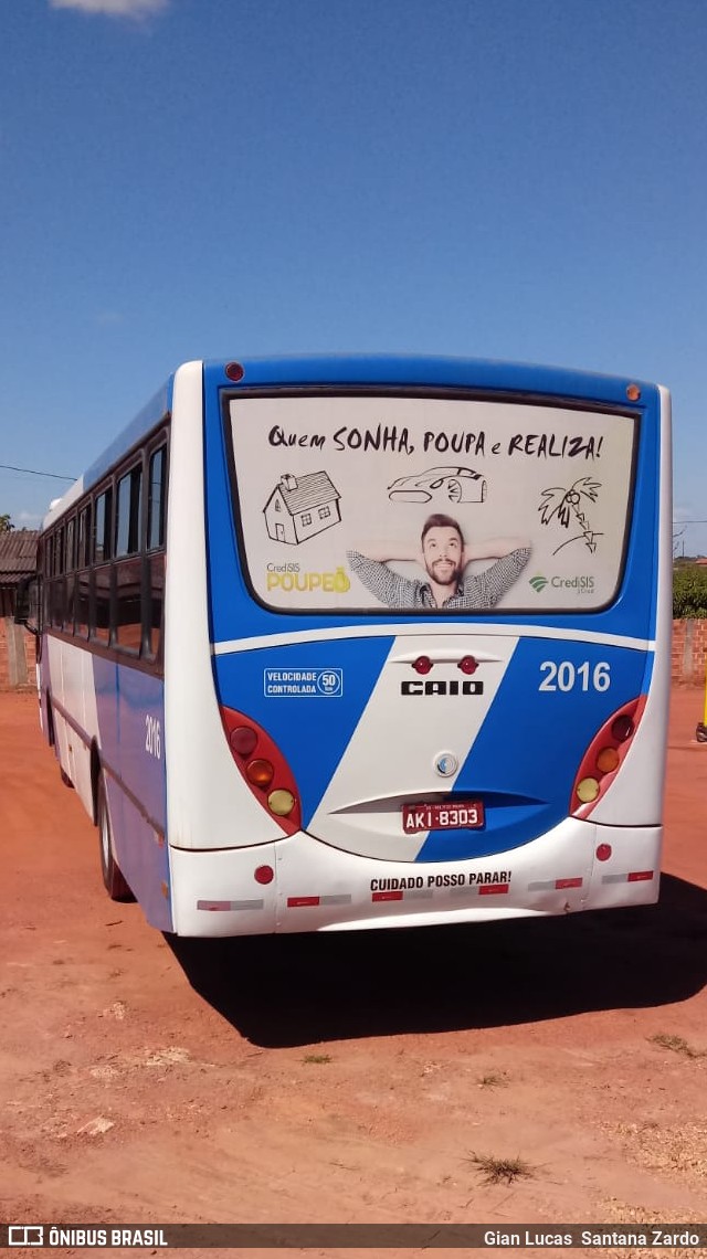 Transpaim Transportes 2016 na cidade de Pimenta Bueno, Rondônia, Brasil, por Gian Lucas  Santana Zardo. ID da foto: 7977680.