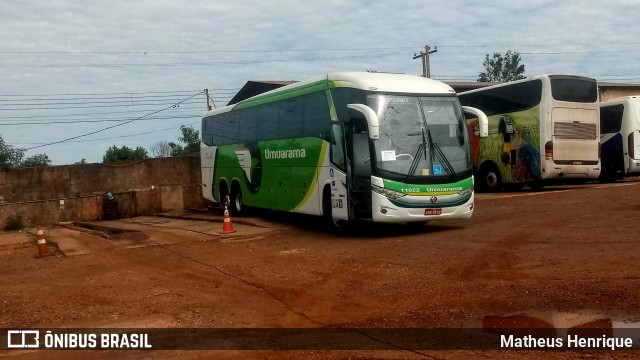 Viação Umuarama 11022 na cidade de Dourados, Mato Grosso do Sul, Brasil, por Matheus Henrique. ID da foto: 7979990.