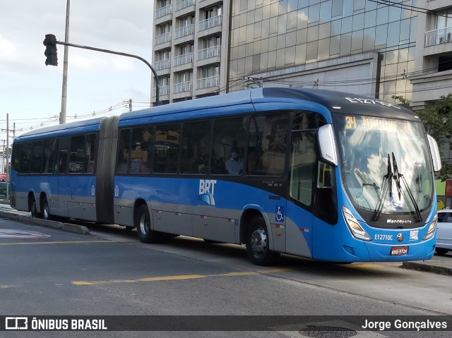 Viação Normandy do Triângulo E12710C na cidade de Rio de Janeiro, Rio de Janeiro, Brasil, por Jorge Gonçalves. ID da foto: 7977969.