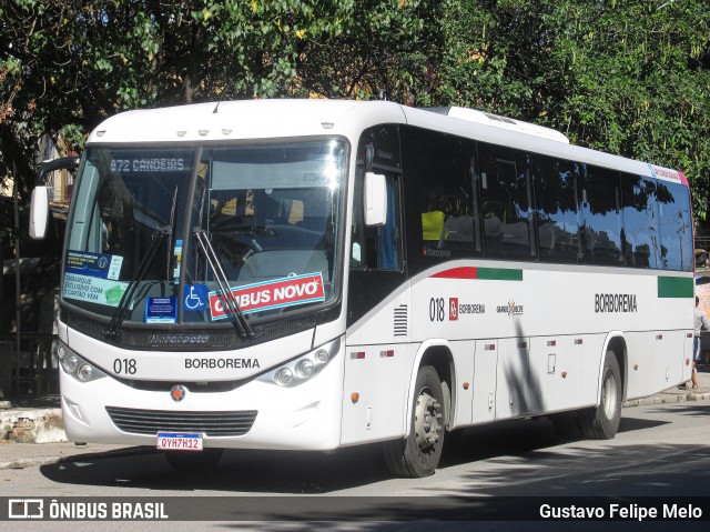Borborema Imperial Transportes 018 na cidade de Jaboatão dos Guararapes, Pernambuco, Brasil, por Gustavo Felipe Melo. Número da foto: #7977573.