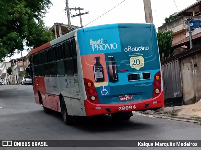 Transbus Transportes > Gávea Transportes 29094 na cidade de Ribeirão das Neves, Minas Gerais, Brasil, por Kaique Marquês Medeiros . ID da foto: 7977168.