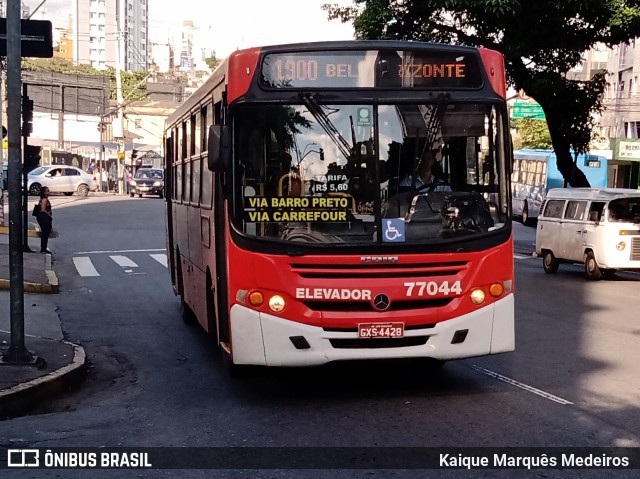 Eldorado Transportes 77044 na cidade de Belo Horizonte, Minas Gerais, Brasil, por Kaique Marquês Medeiros . ID da foto: 7977086.