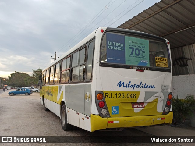 Viação Nilopolitana RJ 123.048 na cidade de Queimados, Rio de Janeiro, Brasil, por Walace dos Santos. Número da foto: #7977371.