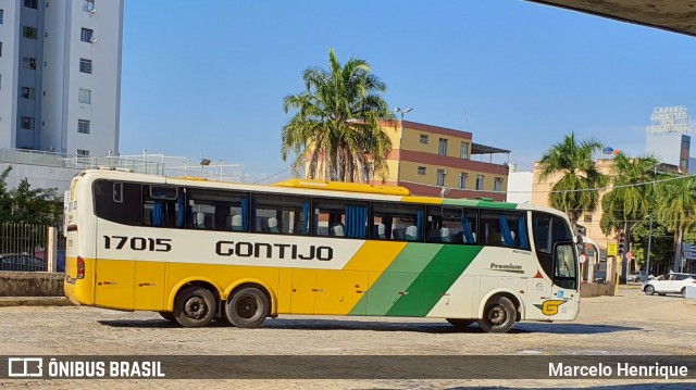 Empresa Gontijo de Transportes 17015 na cidade de Governador Valadares, Minas Gerais, Brasil, por Marcelo Henrique. ID da foto: 7978465.