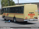 SOGIL - Sociedade de Ônibus Gigante Ltda. 202 na cidade de Gravataí, Rio Grande do Sul, Brasil, por Emerson Dorneles. Número da foto: #:id.