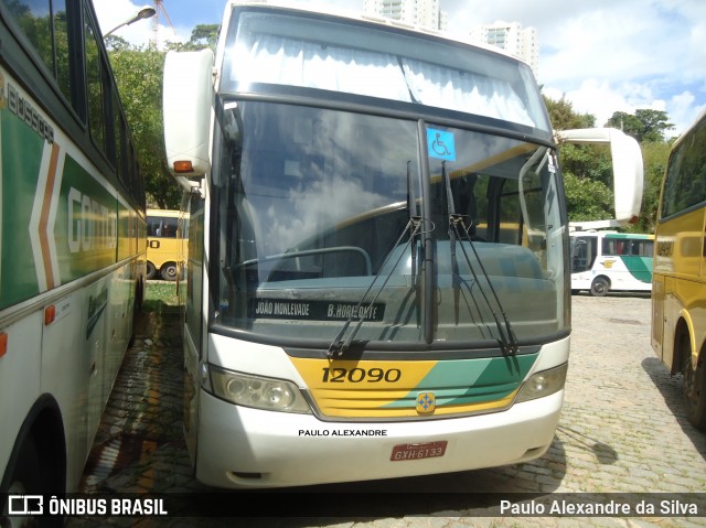 Empresa Gontijo de Transportes 12090 na cidade de Belo Horizonte, Minas Gerais, Brasil, por Paulo Alexandre da Silva. ID da foto: 8058547.