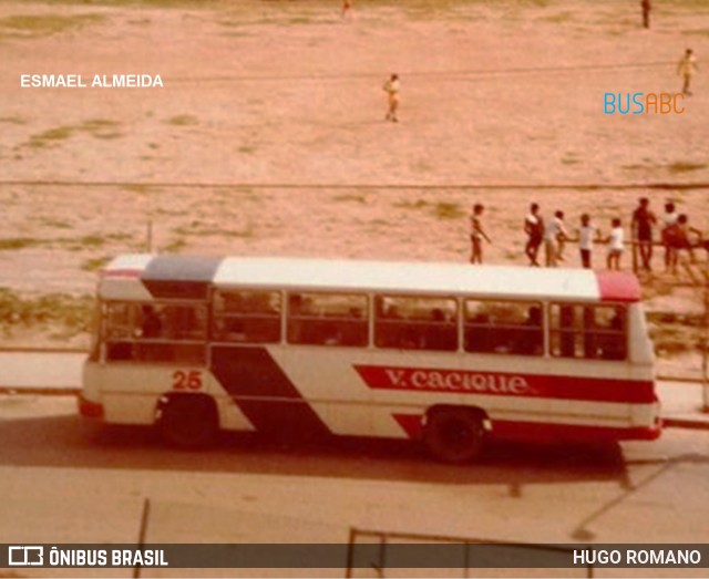 Viação Cacique 25 na cidade de São Bernardo do Campo, São Paulo, Brasil, por Hugo Romano. Número da foto: #8057818.