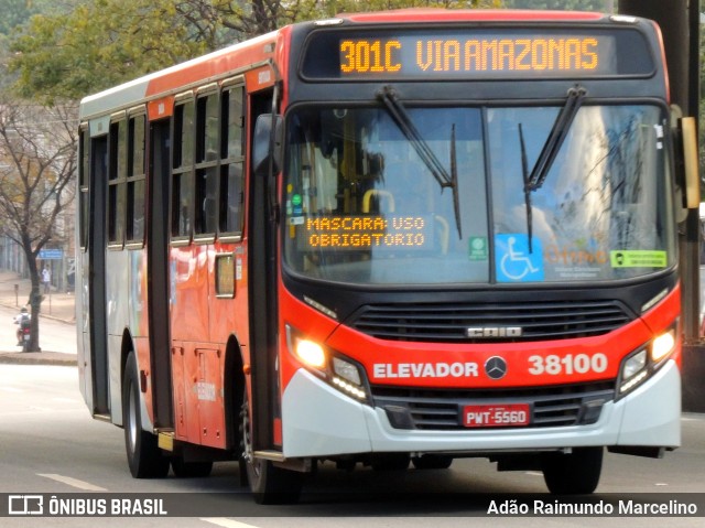 Viação Cruzeiro > Viação Sidon 38100 na cidade de Belo Horizonte, Minas Gerais, Brasil, por Adão Raimundo Marcelino. Número da foto: #8060018.