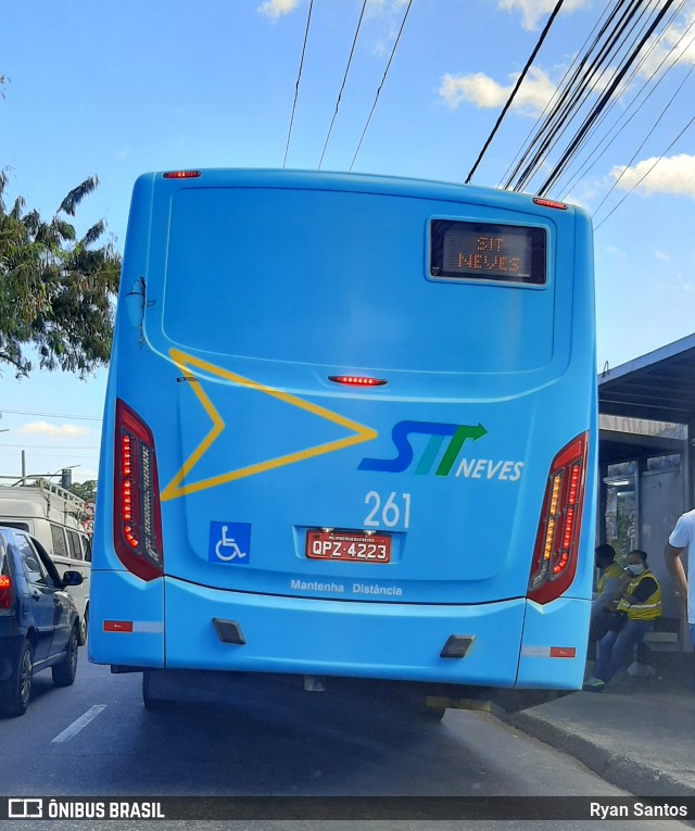 Autotrans > Turilessa 261 na cidade de Ribeirão das Neves, Minas Gerais, Brasil, por Ryan Santos. ID da foto: 8059215.