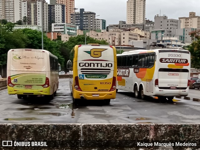 Empresa Gontijo de Transportes 18350 na cidade de Belo Horizonte, Minas Gerais, Brasil, por Kaique Marquês Medeiros . Número da foto: #8057932.