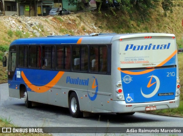 Pontual 210 na cidade de Belo Horizonte, Minas Gerais, Brasil, por Adão Raimundo Marcelino. ID da foto: 8060052.