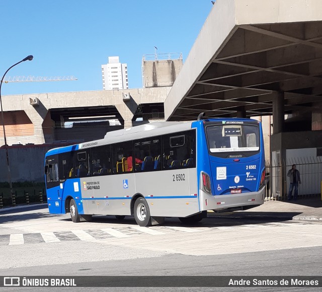Transcooper > Norte Buss 2 6502 na cidade de São Paulo, São Paulo, Brasil, por Andre Santos de Moraes. Número da foto: #8058966.
