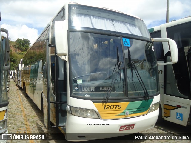 Empresa Gontijo de Transportes 12075 na cidade de Belo Horizonte, Minas Gerais, Brasil, por Paulo Alexandre da Silva. ID da foto: 8058525.