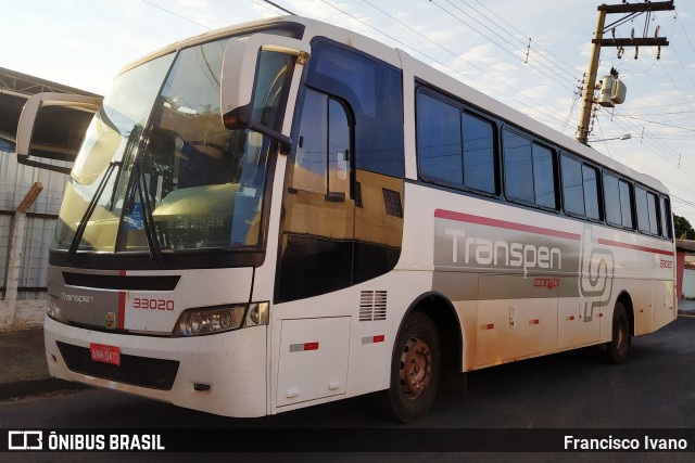 Transpen Transporte Coletivo e Encomendas 33020 na cidade de Paraguaçu Paulista, São Paulo, Brasil, por Francisco Ivano. Número da foto: #8059795.