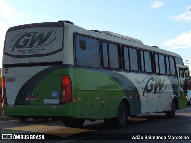 GW Transportes e Turismo 400 na cidade de Belo Horizonte, Minas Gerais, Brasil, por Adão Raimundo Marcelino. ID da foto: 8062552.