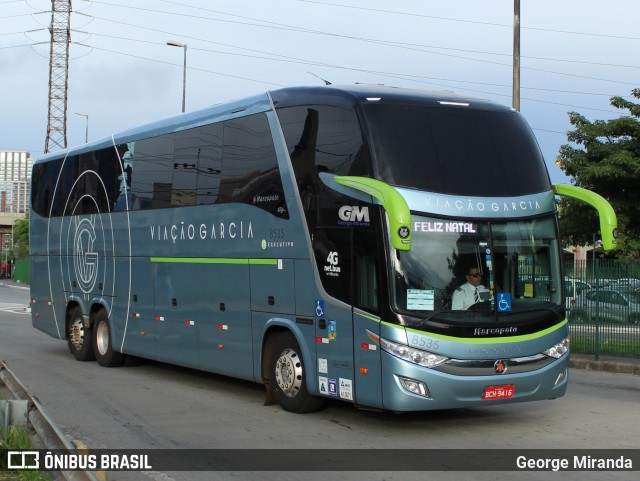 Viação Garcia 8535 na cidade de São Paulo, São Paulo, Brasil, por George Miranda. Número da foto: #8061451.