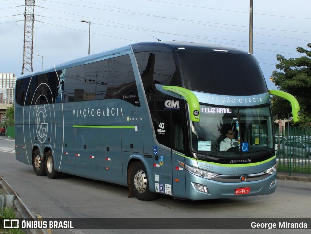 Viação Garcia 8535 na cidade de São Paulo, São Paulo, Brasil, por George Miranda. ID da foto: 8061451.