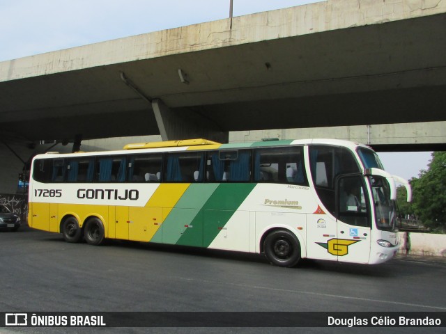 Empresa Gontijo de Transportes 17285 na cidade de Belo Horizonte, Minas Gerais, Brasil, por Douglas Célio Brandao. ID da foto: 8061825.