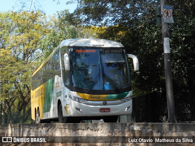 Empresa Gontijo de Transportes 21460 na cidade de São Paulo, São Paulo, Brasil, por Luiz Otavio Matheus da Silva. Número da foto: #8062056.