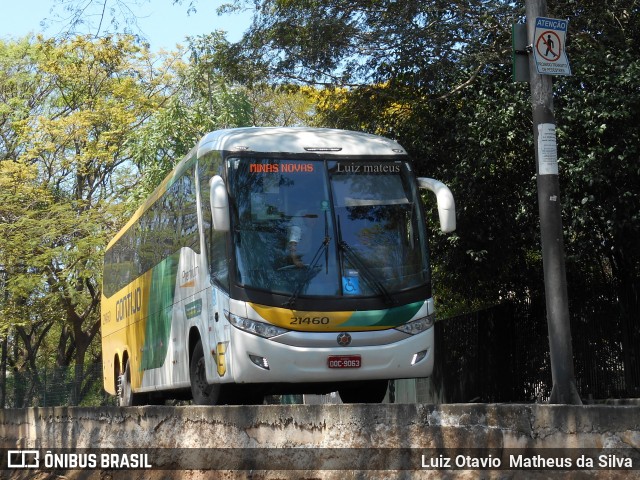 Empresa Gontijo de Transportes 21460 na cidade de São Paulo, São Paulo, Brasil, por Luiz Otavio Matheus da Silva. ID da foto: 8062056.