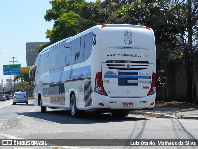 VIDA - Viação Danúbio Azul 19015 na cidade de São Paulo, São Paulo, Brasil, por Luiz Otavio Matheus da Silva. ID da foto: 8062063.