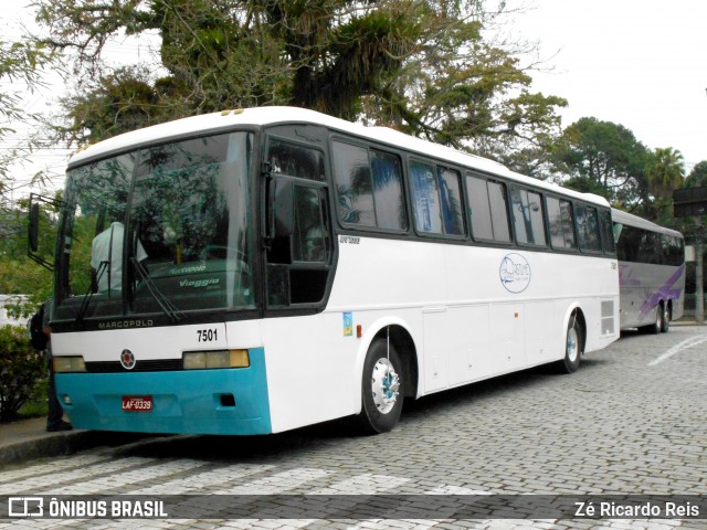 Transportes Abençoado 7501 na cidade de Petrópolis, Rio de Janeiro, Brasil, por Zé Ricardo Reis. Número da foto: #8061731.