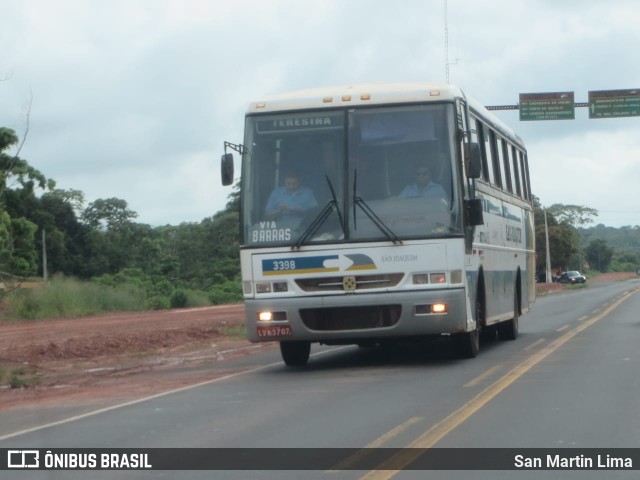 Viação São Joaquim 3398 na cidade de Teresina, Piauí, Brasil, por San Martin Lima. Número da foto: #8060624.