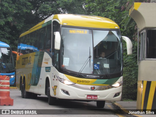 Empresa Gontijo de Transportes 19450 na cidade de São Paulo, São Paulo, Brasil, por Jonathan Silva. ID da foto: 8061366.