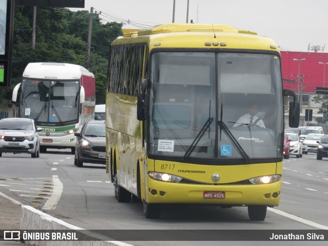 Viação Itapemirim 8717 na cidade de São Paulo, São Paulo, Brasil, por Jonathan Silva. Número da foto: #8061359.
