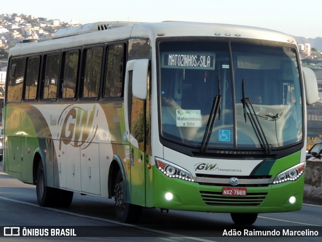 GW Transportes e Turismo 400 na cidade de Belo Horizonte, Minas Gerais, Brasil, por Adão Raimundo Marcelino. ID da foto: 8062545.