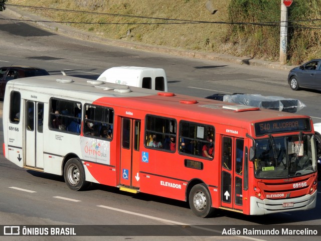 Viação Santa Edwiges 69166 na cidade de Belo Horizonte, Minas Gerais, Brasil, por Adão Raimundo Marcelino. ID da foto: 7981857.