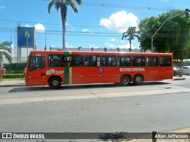 Borborema Imperial Transportes 320 na cidade de Recife, Pernambuco, Brasil, por Allan Jefferson. ID da foto: 7981171.