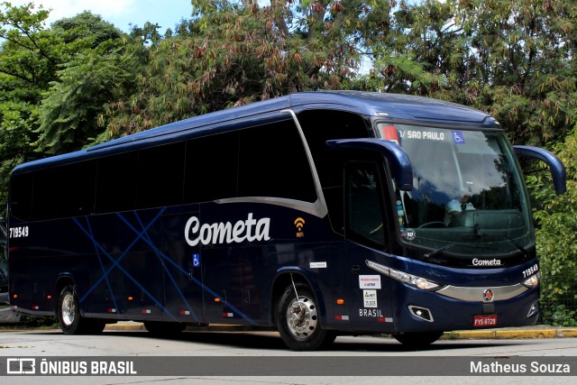 Viação Cometa 719549 na cidade de São Paulo, São Paulo, Brasil, por Matheus Souza. Número da foto: #7982457.