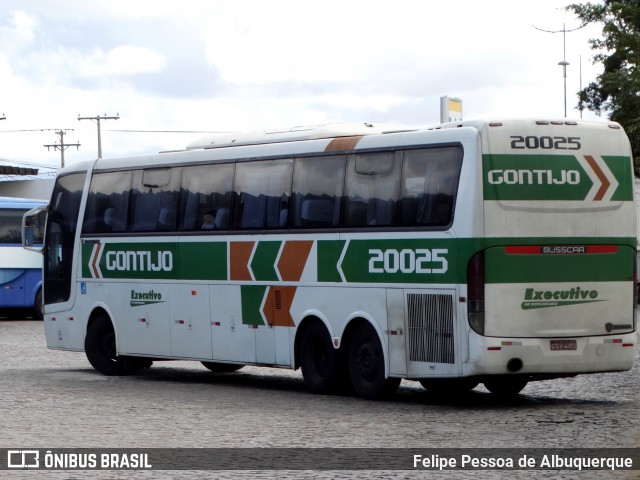 Empresa Gontijo de Transportes 20025 na cidade de Vitória da Conquista, Bahia, Brasil, por Felipe Pessoa de Albuquerque. ID da foto: 7982174.