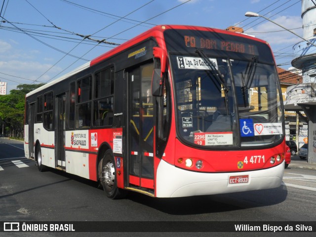 Empresa de Transportes Coletivos Novo Horizonte 4 4771 na cidade de São Paulo, São Paulo, Brasil, por William Bispo da Silva. Número da foto: #7982049.