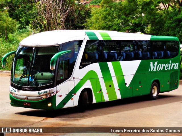 Empresa de Transportes e Turismo Moreira 2240 na cidade de Barra do Garças, Mato Grosso, Brasil, por Lucas Ferreira dos Santos Gomes. ID da foto: 7982140.