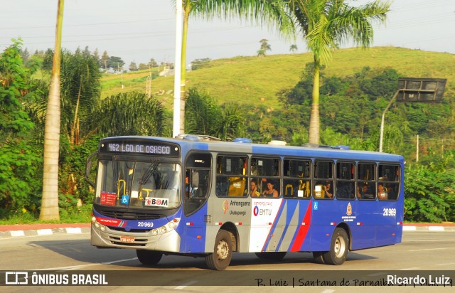 Auto Viação Urubupungá 20.969 na cidade de Santana de Parnaíba, São Paulo, Brasil, por Ricardo Luiz. ID da foto: 7981837.