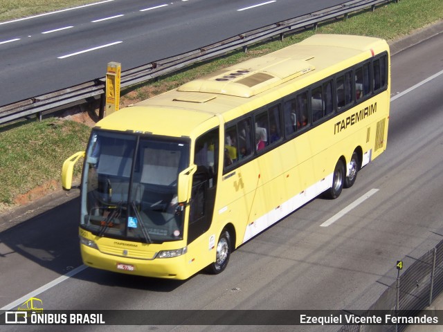 Viação Itapemirim 9501 na cidade de São José dos Campos, São Paulo, Brasil, por Ezequiel Vicente Fernandes. ID da foto: 7982328.