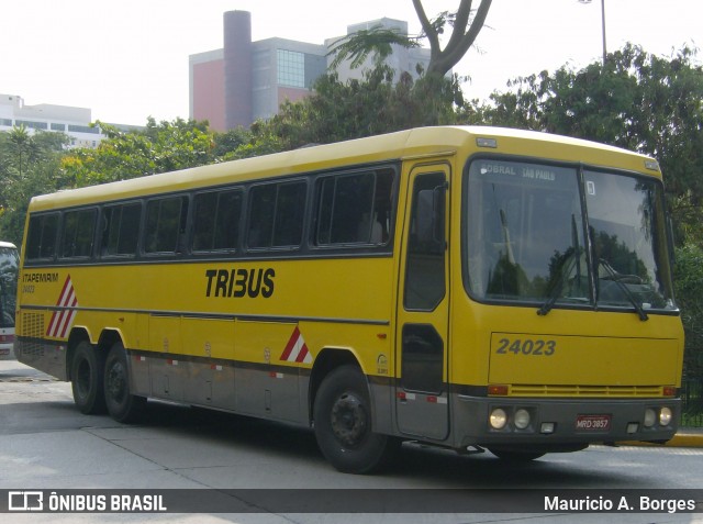 Viação Itapemirim 24023 na cidade de São Paulo, São Paulo, Brasil, por Mauricio A. Borges. Número da foto: #7984703.