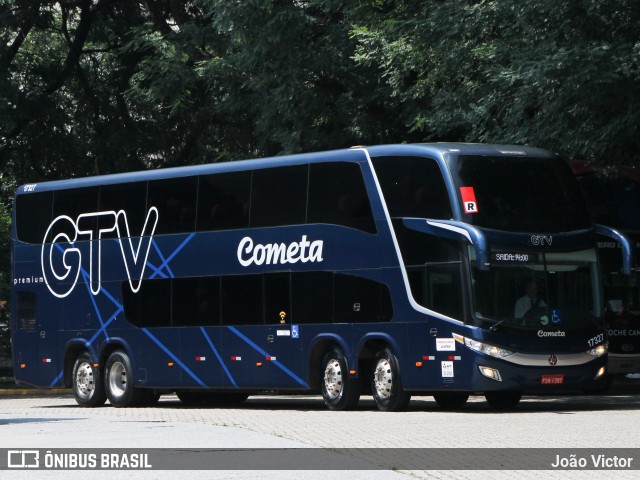 Viação Cometa 17327 na cidade de São Paulo, São Paulo, Brasil, por João Victor. Número da foto: #7985330.