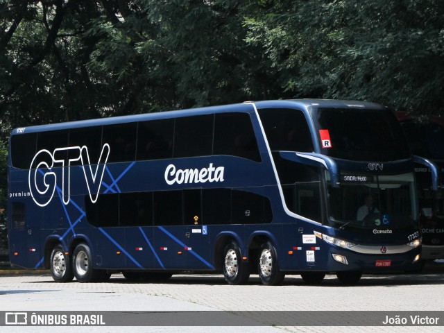 Viação Cometa 17327 na cidade de São Paulo, São Paulo, Brasil, por João Victor. ID da foto: 7985330.