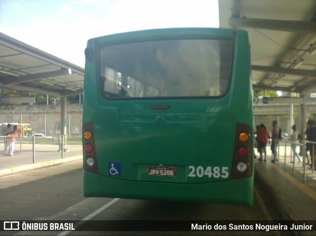 OT Trans - Ótima Salvador Transportes 20485 na cidade de Salvador, Bahia, Brasil, por Mario dos Santos Nogueira Junior. ID da foto: 7985785.