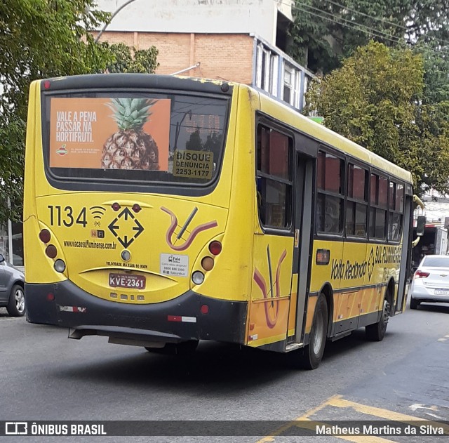 Viação Sul Fluminense 1134 na cidade de Volta Redonda, Rio de Janeiro, Brasil, por Matheus Martins da Silva. Número da foto: #7983708.